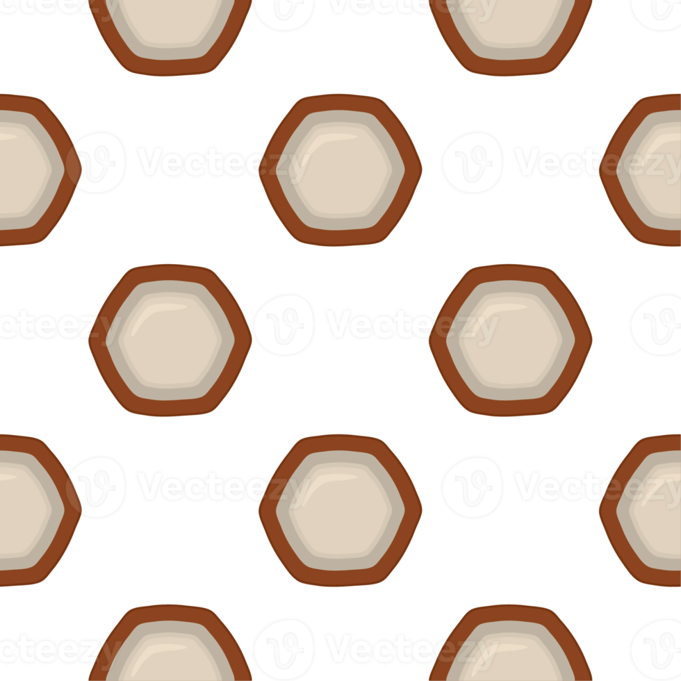 Pattern homemade cookie different taste in pastry biscuit png