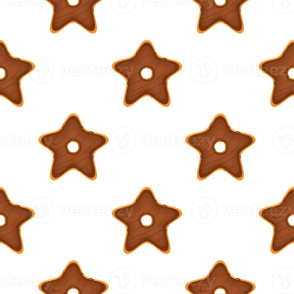 Pattern homemade cookie different taste in pastry biscuit png