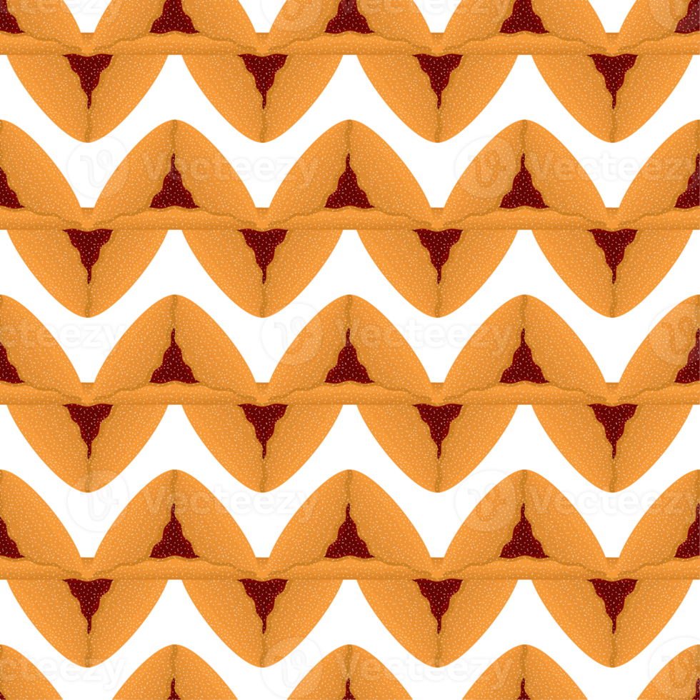 Pattern homemade cookie different taste in pastry biscuit png