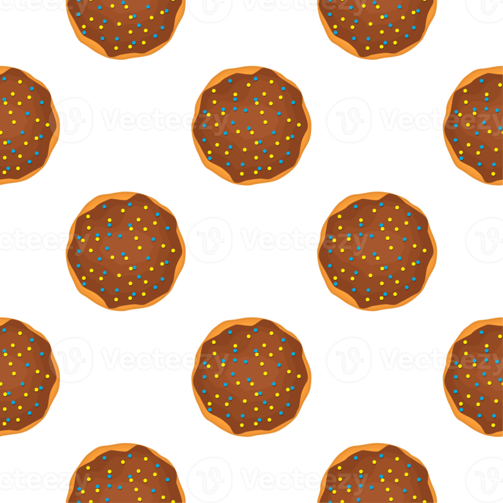 Pattern homemade cookie different taste in pastry biscuit png