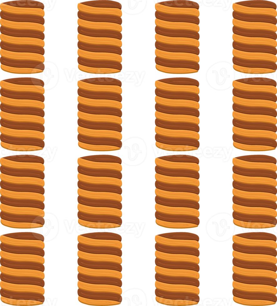 patroon eigengemaakt koekje verschillend smaak in gebakje biscuit png