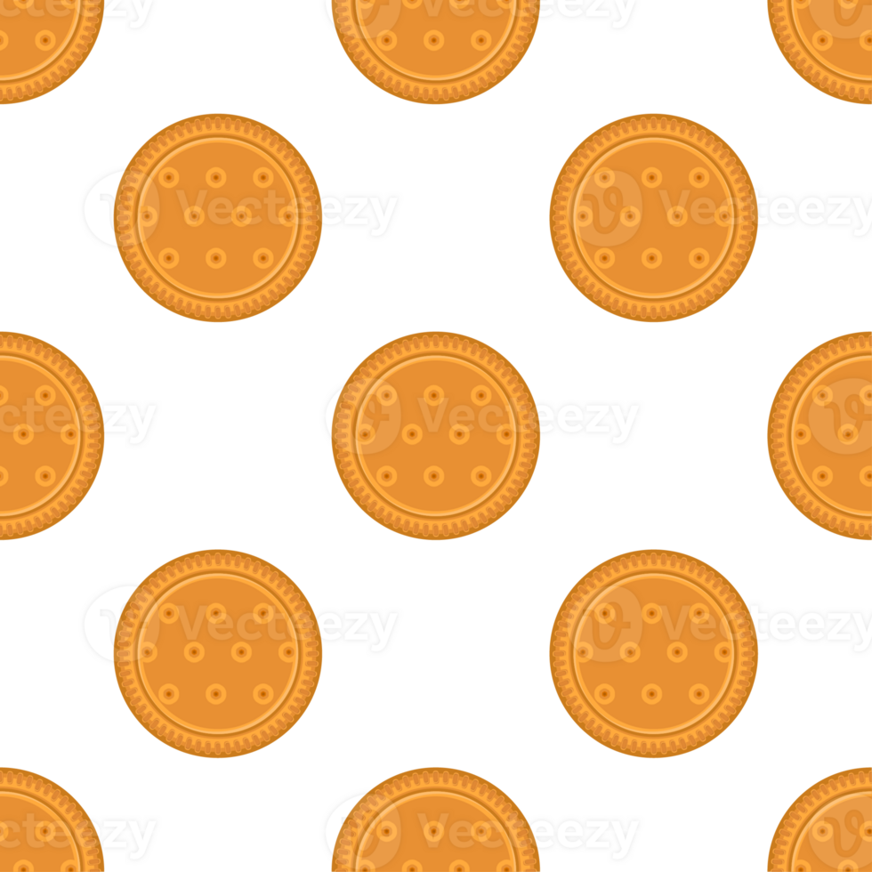 Pattern homemade cookie different taste in pastry biscuit png