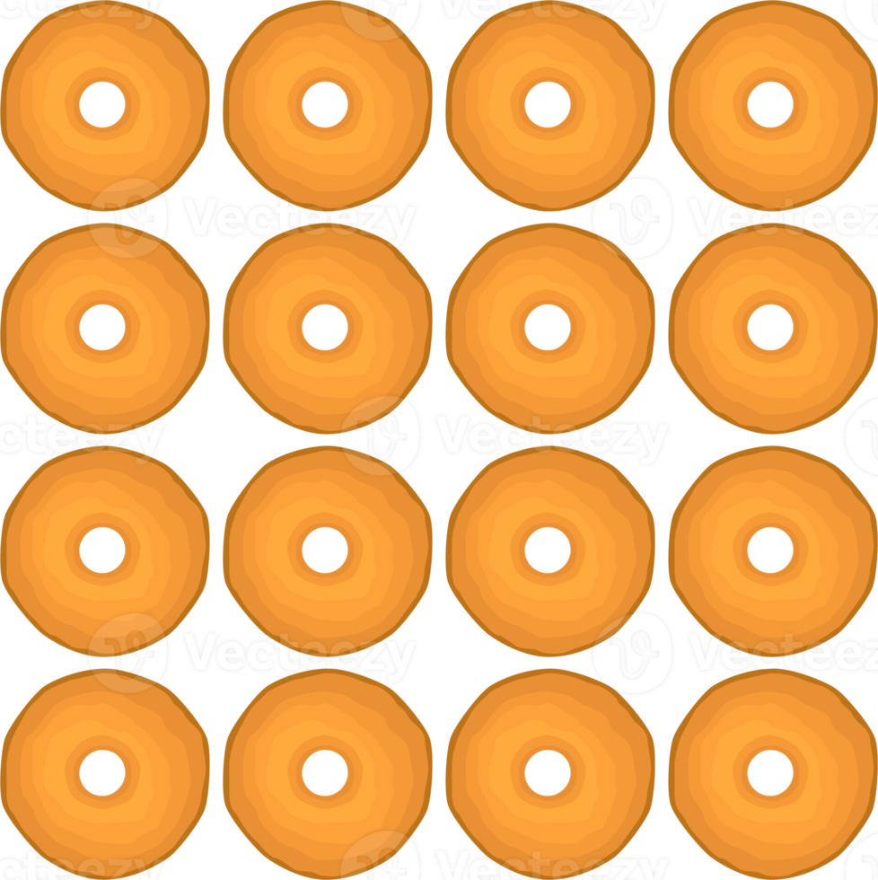 Pattern homemade cookie different taste in pastry biscuit png