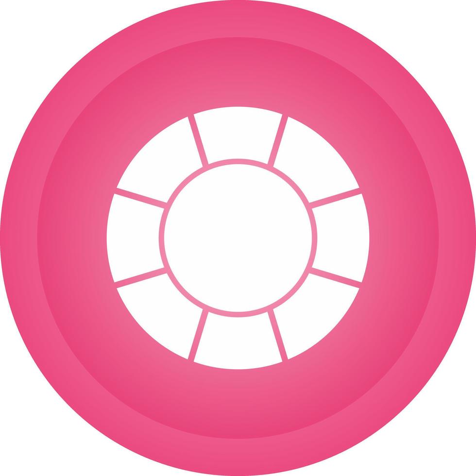 Life Saving Tube Vector Icon