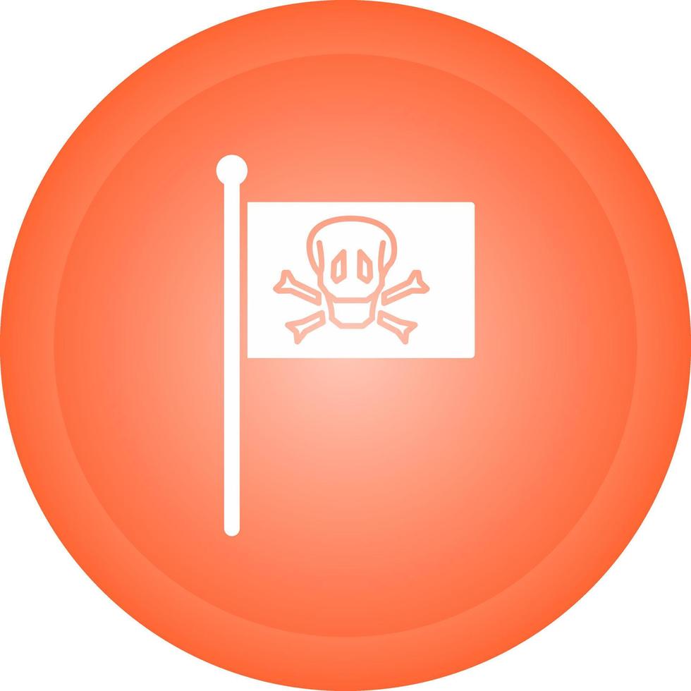 PIrate Flag Vector Icon