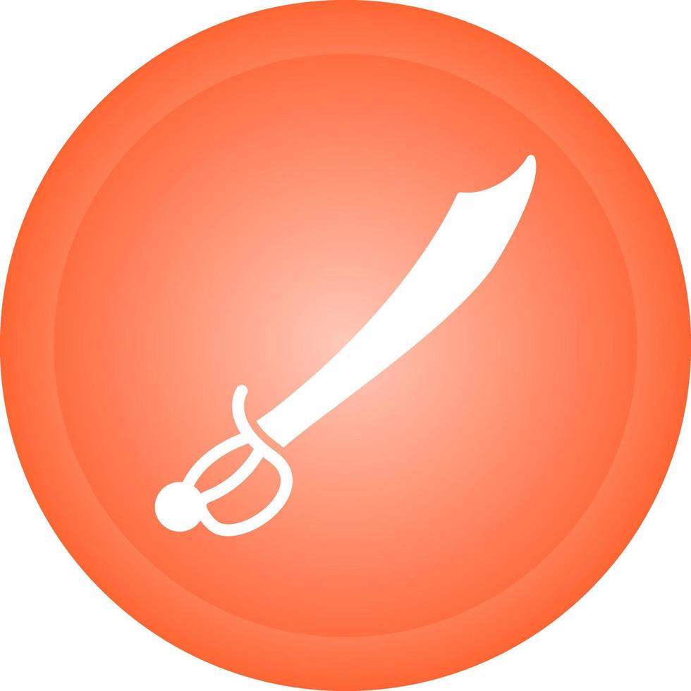 Pirate Sword Vector Icon
