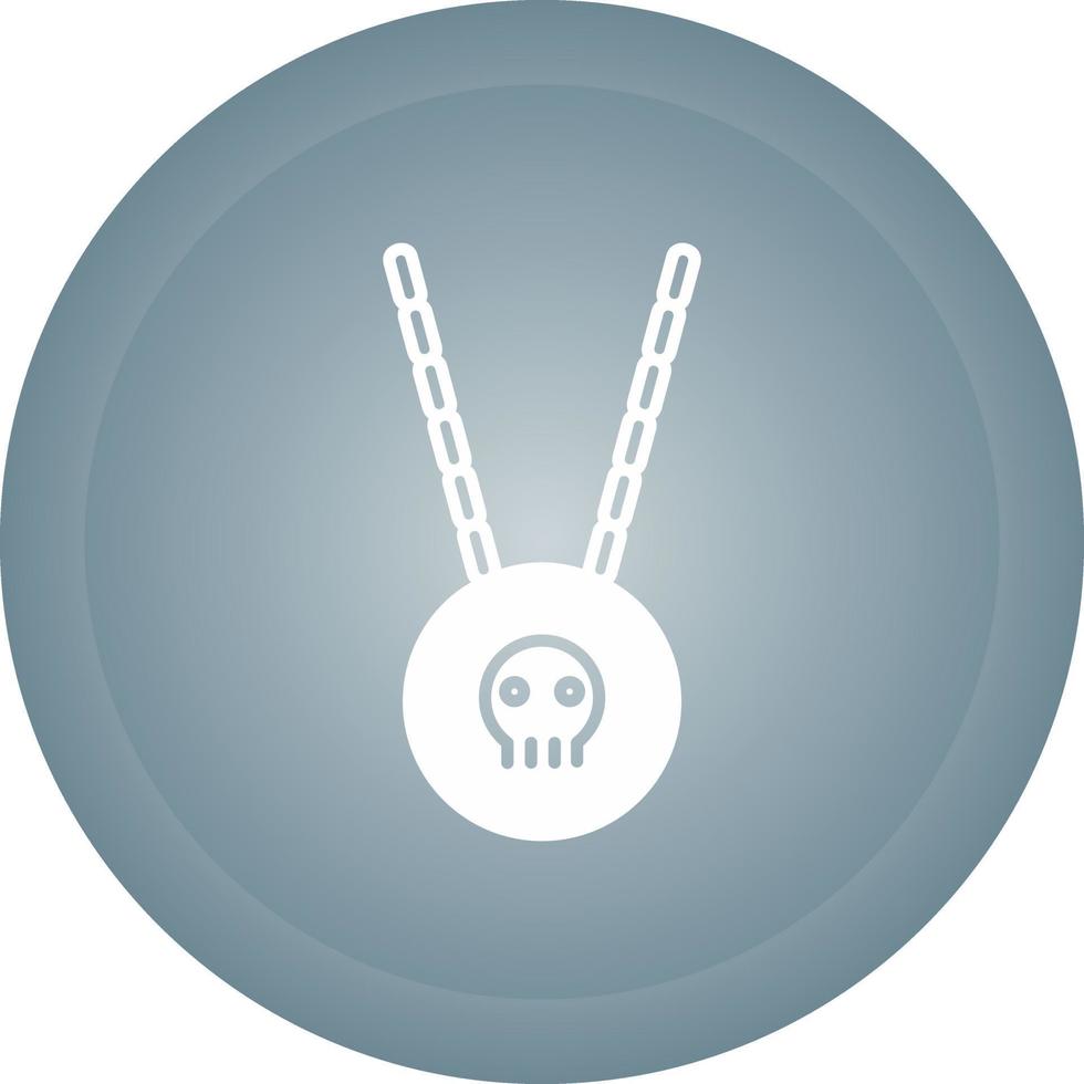 Pirate Necklace Vector Icon