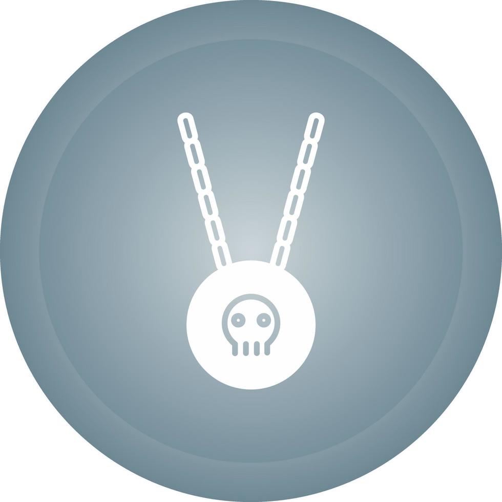 Pirate Necklace Vector Icon