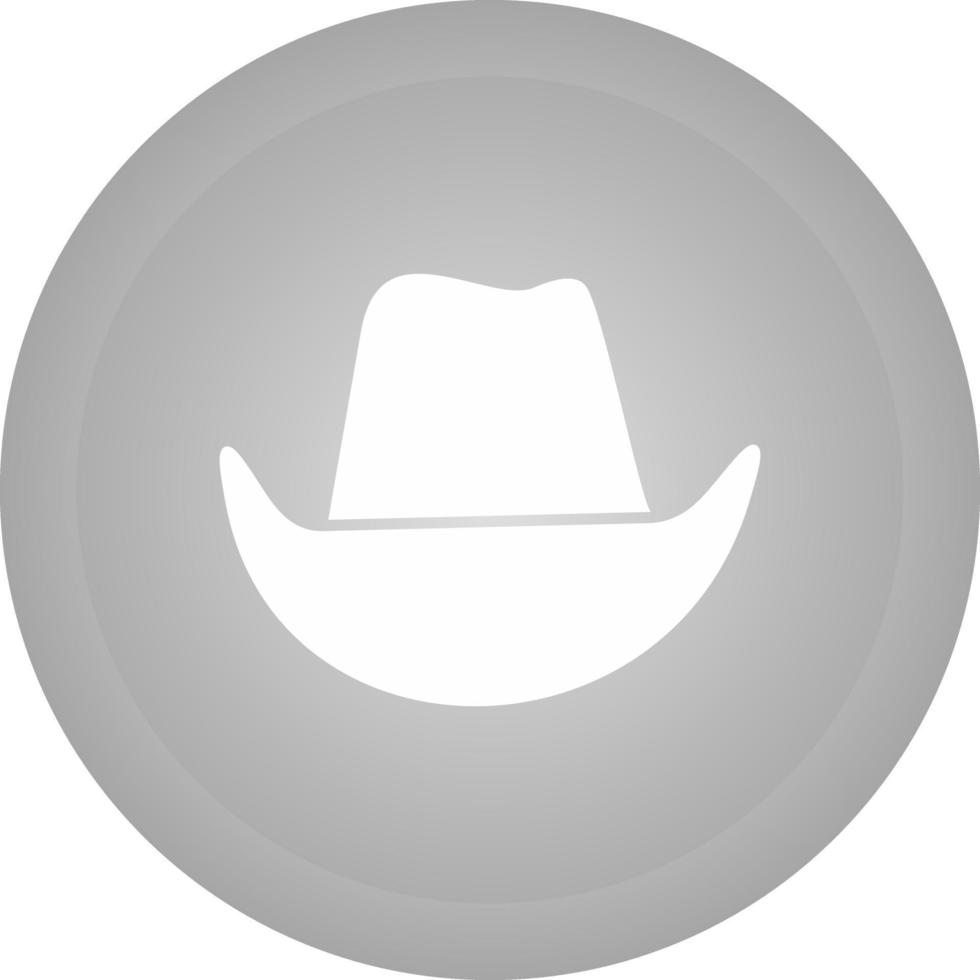 icono de vector de sombrero de vaquero