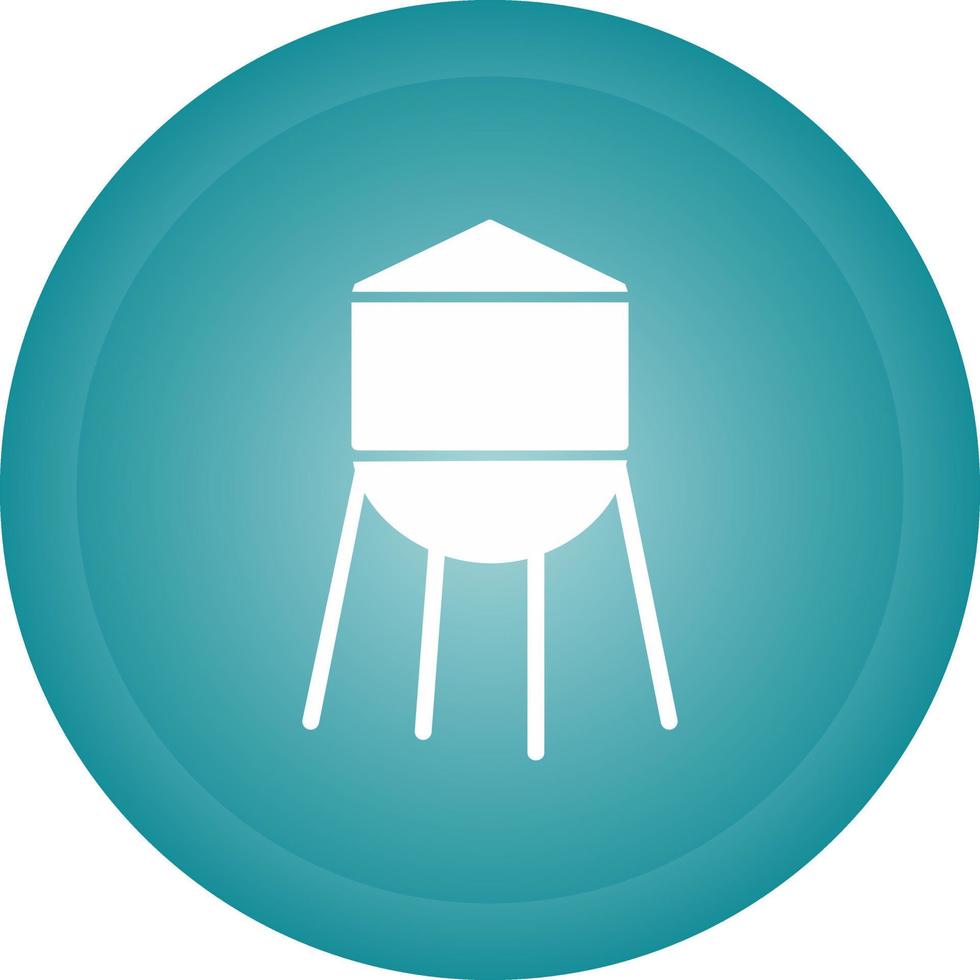 Water Tower Vector Icon