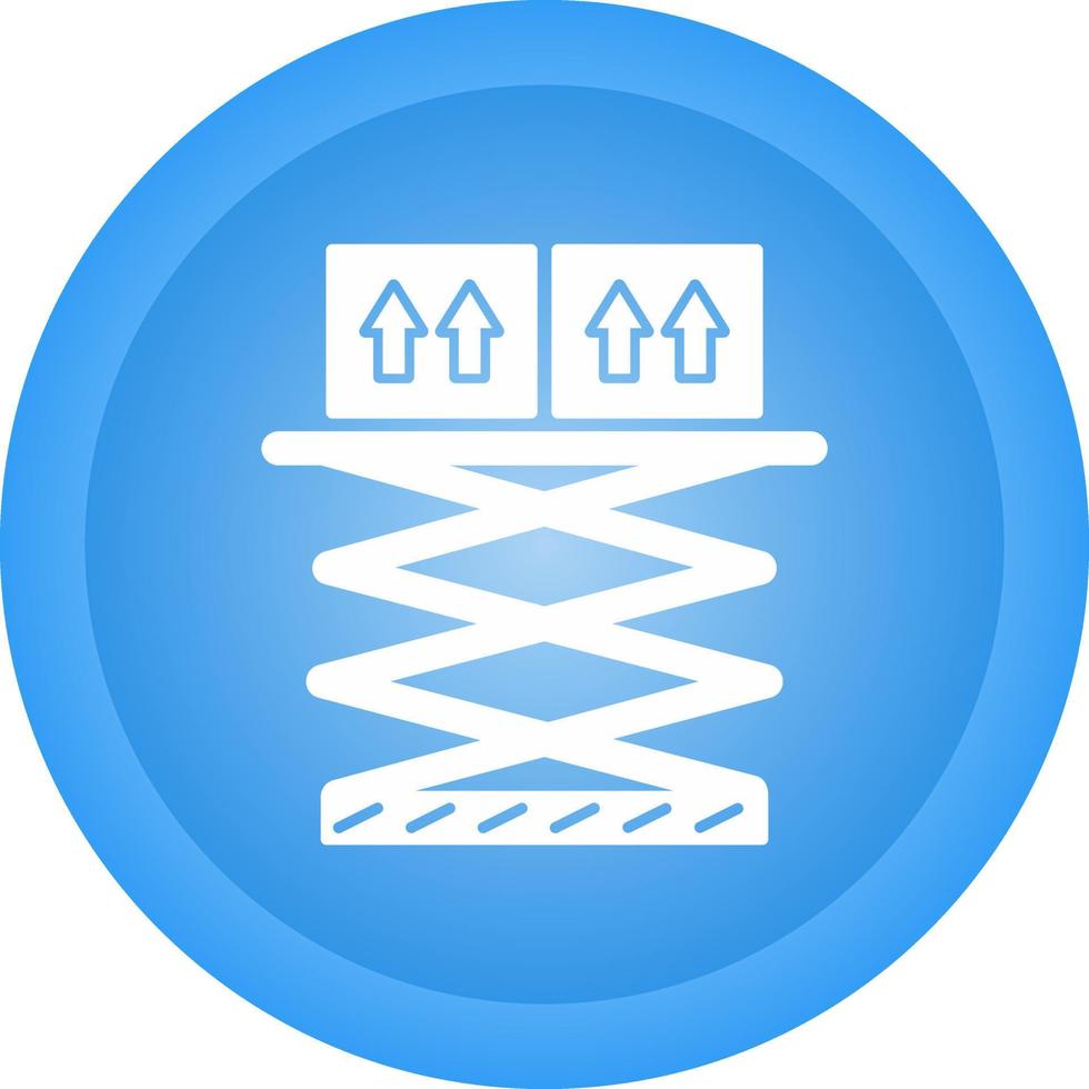 Lift Box Vector Icon