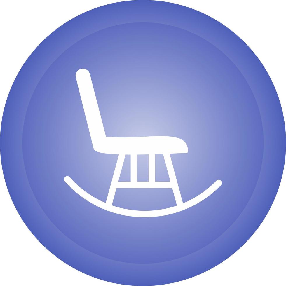 Rocking Chair Vector Icon