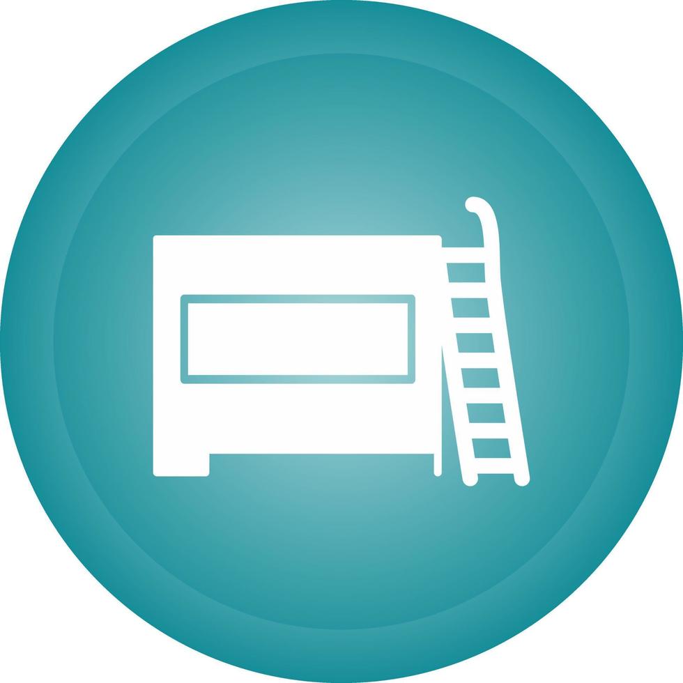 Bunk bed Vector Icon