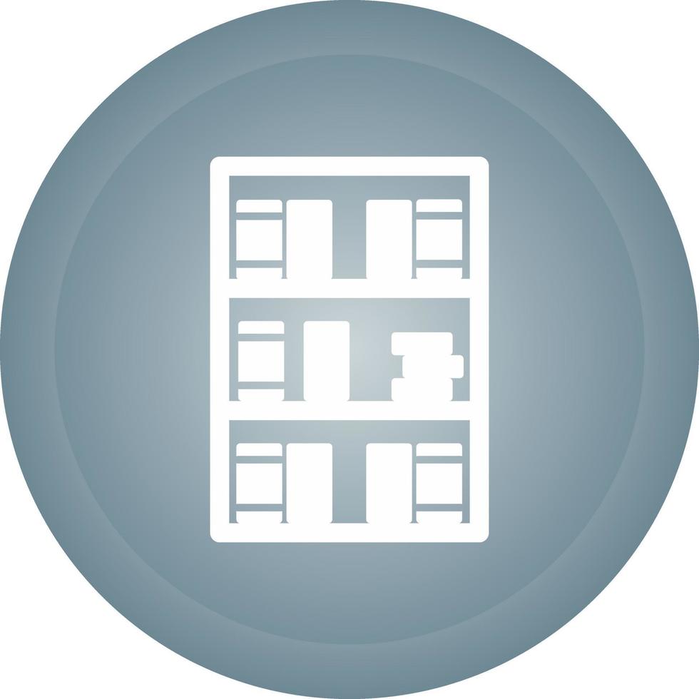 Book Shelf Vector Icon