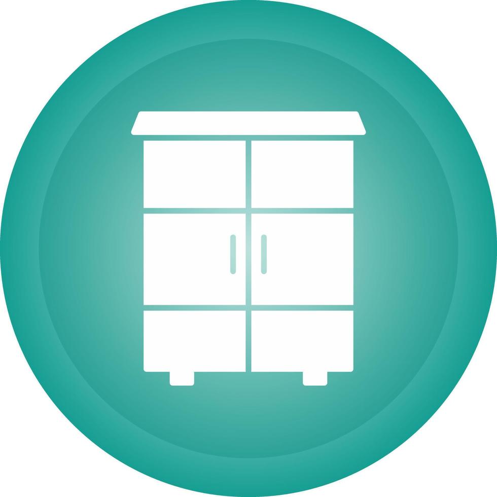 Shelves Cabinet Vector Icon