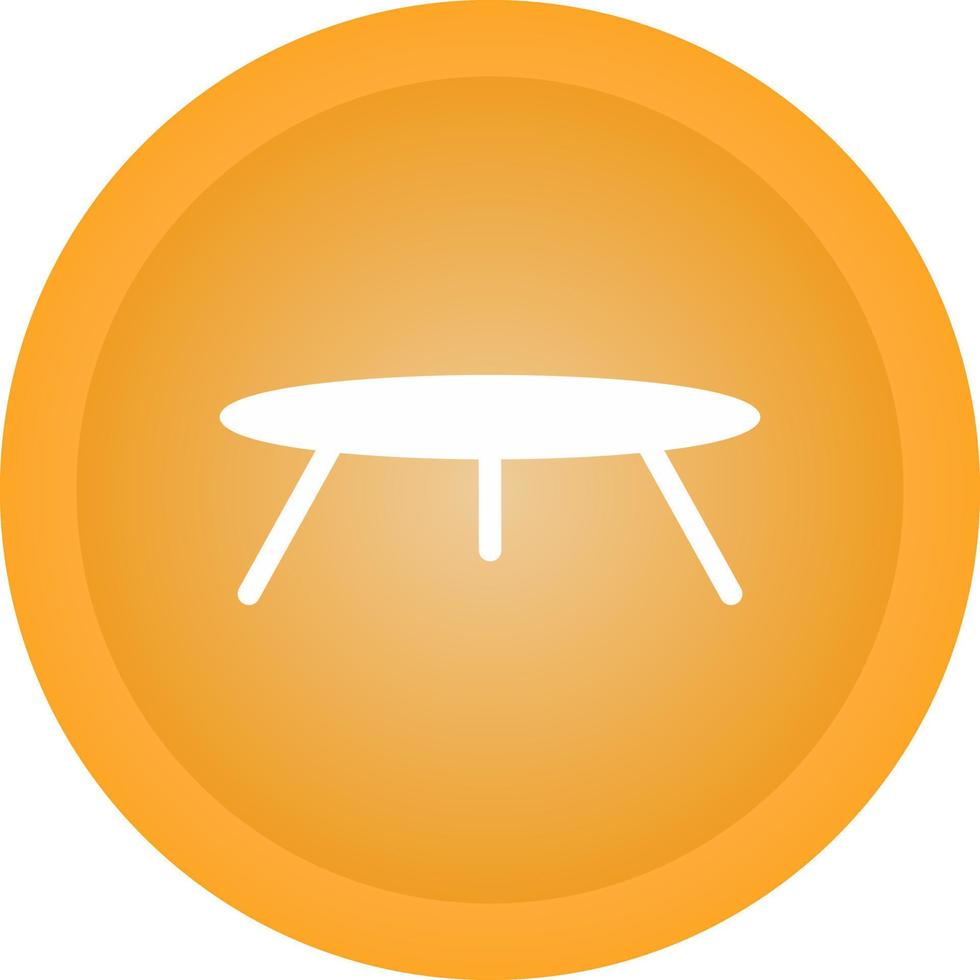 Small Table Vector Icon