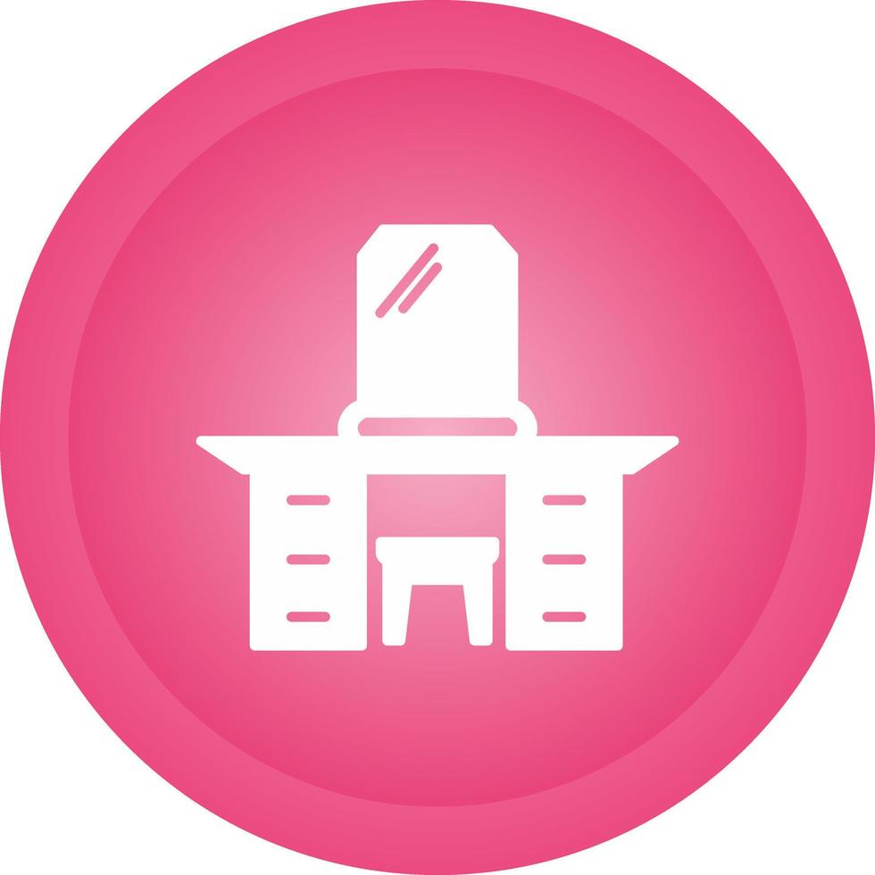 Dressing Table Vector Icon