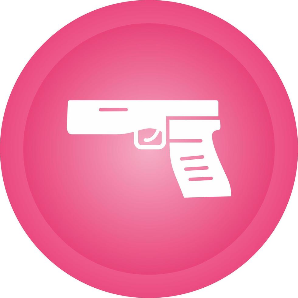 icono de vector de pistola