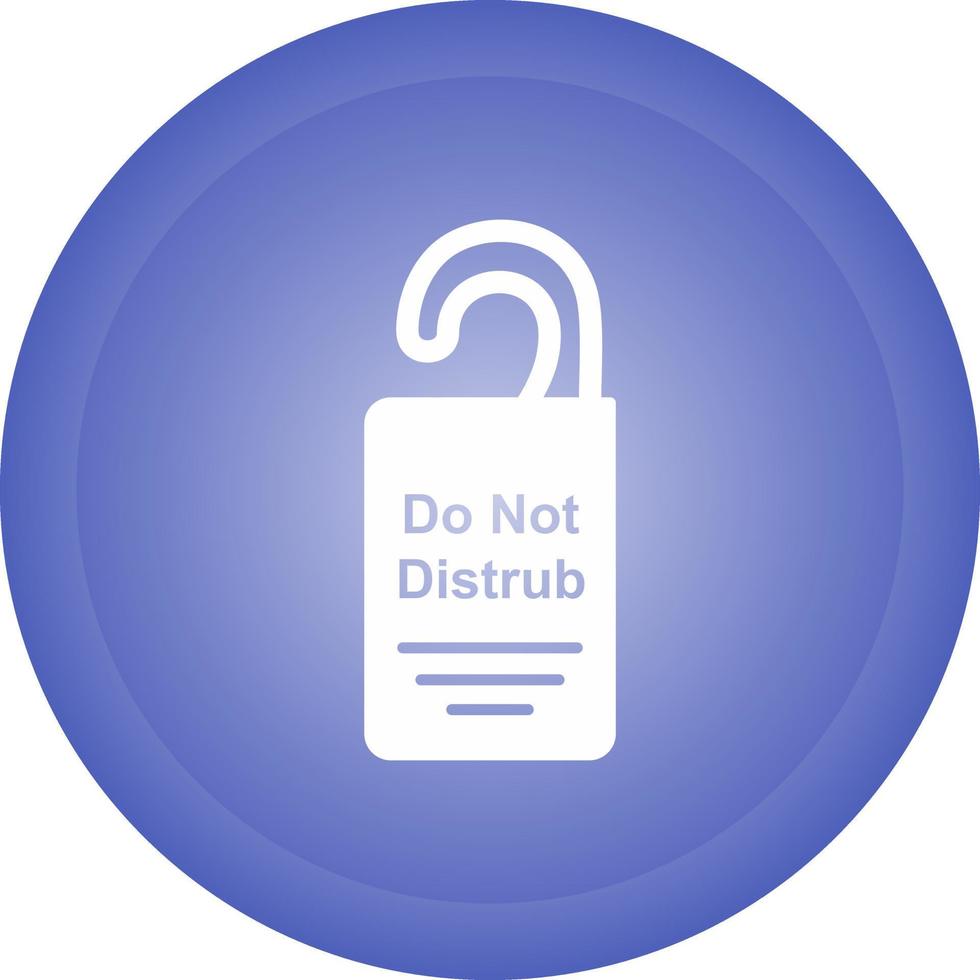 Door Hanger Vector Icon