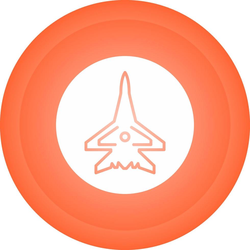 Fighter Plane Vector Icon