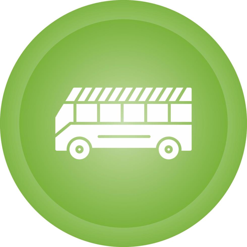 School Bus Vector Icon