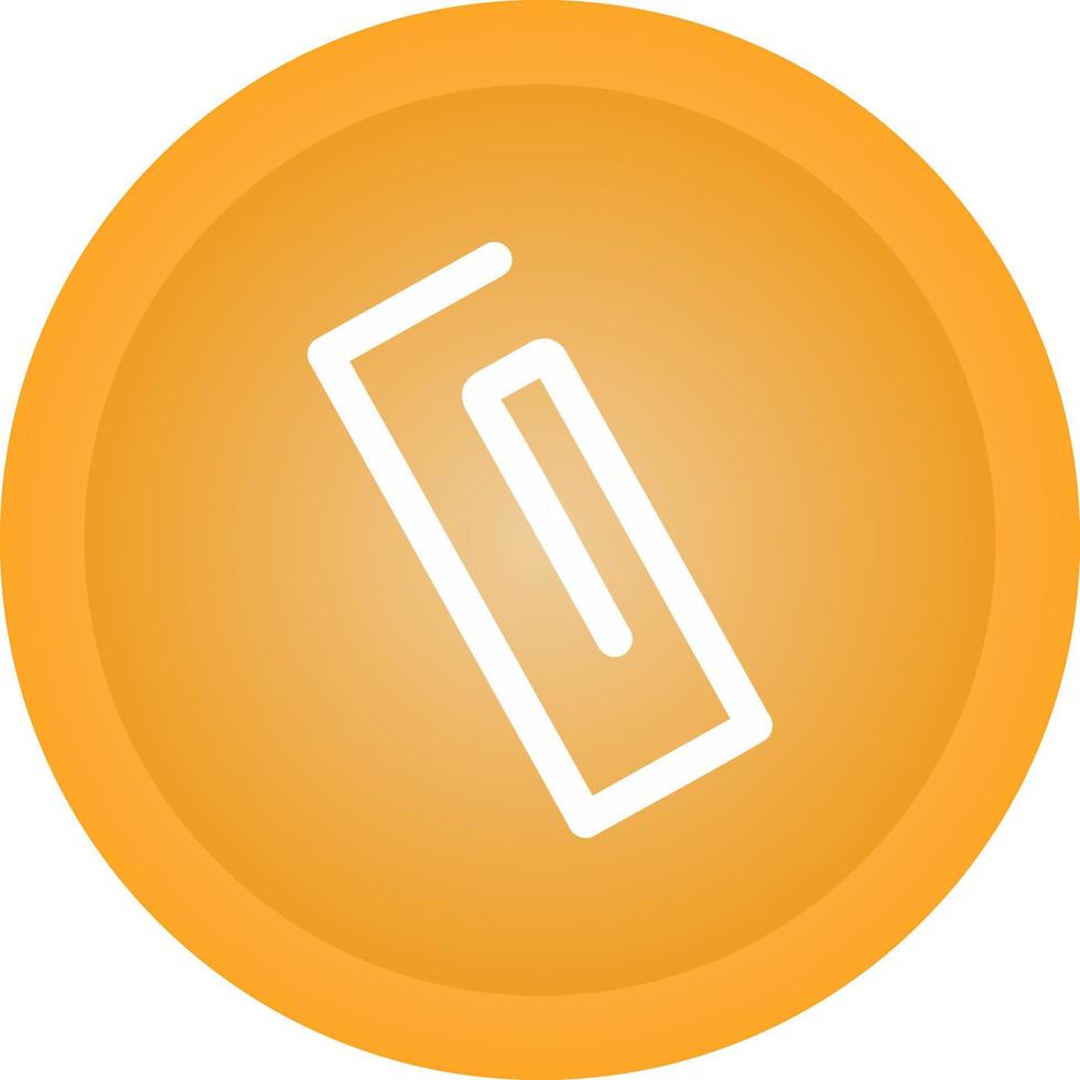Paper Clip Vector Icon