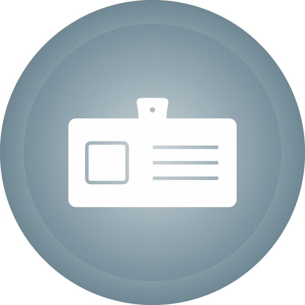 Identity Card Vector Icon