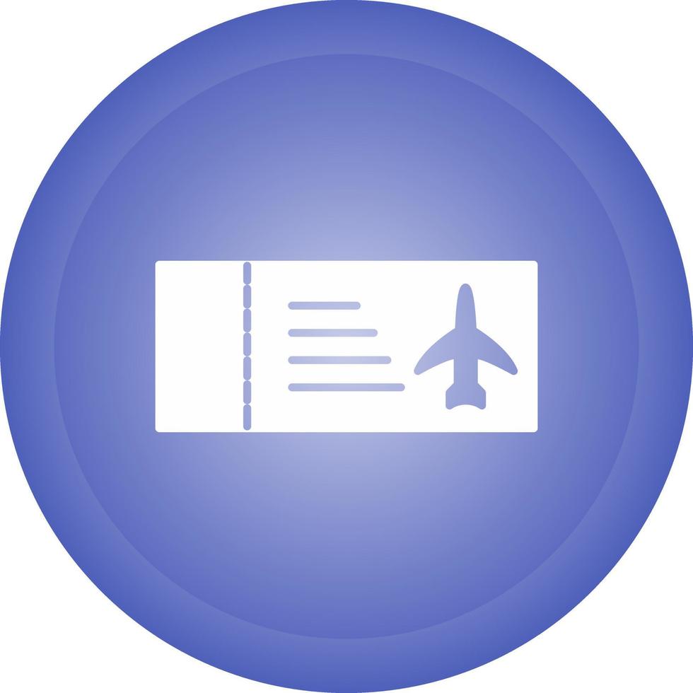 Plane Tickets Vector Icon
