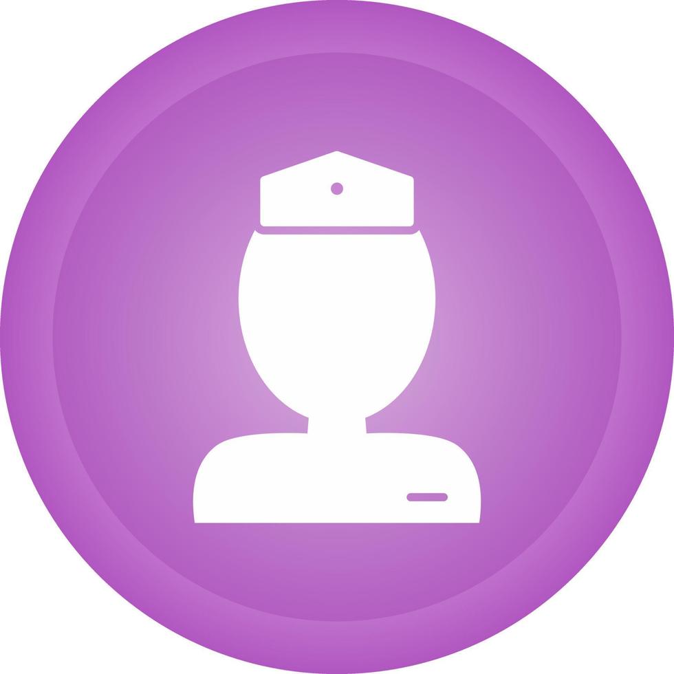 Flight Attendant Vector Icon
