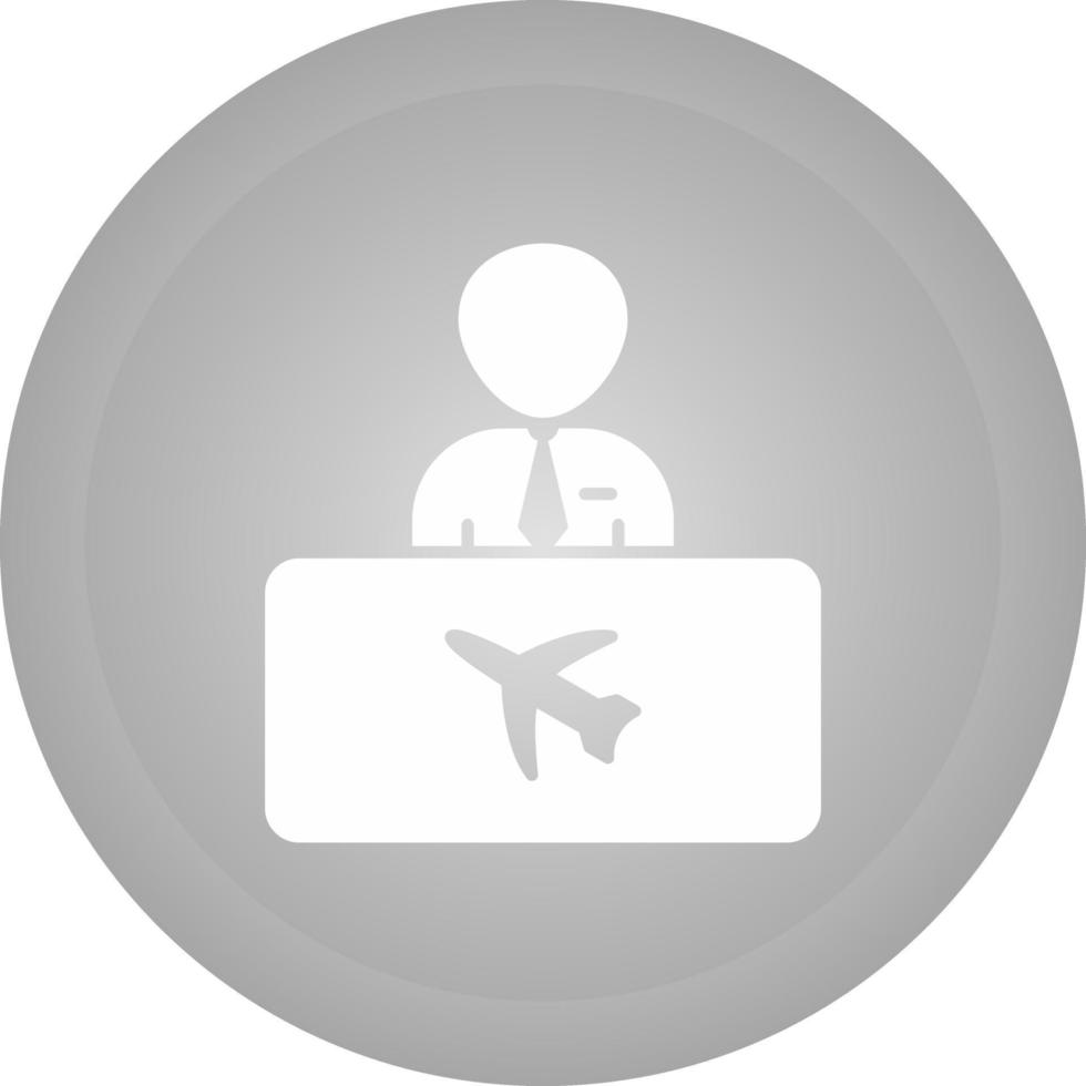 Flight Information Vector Icon