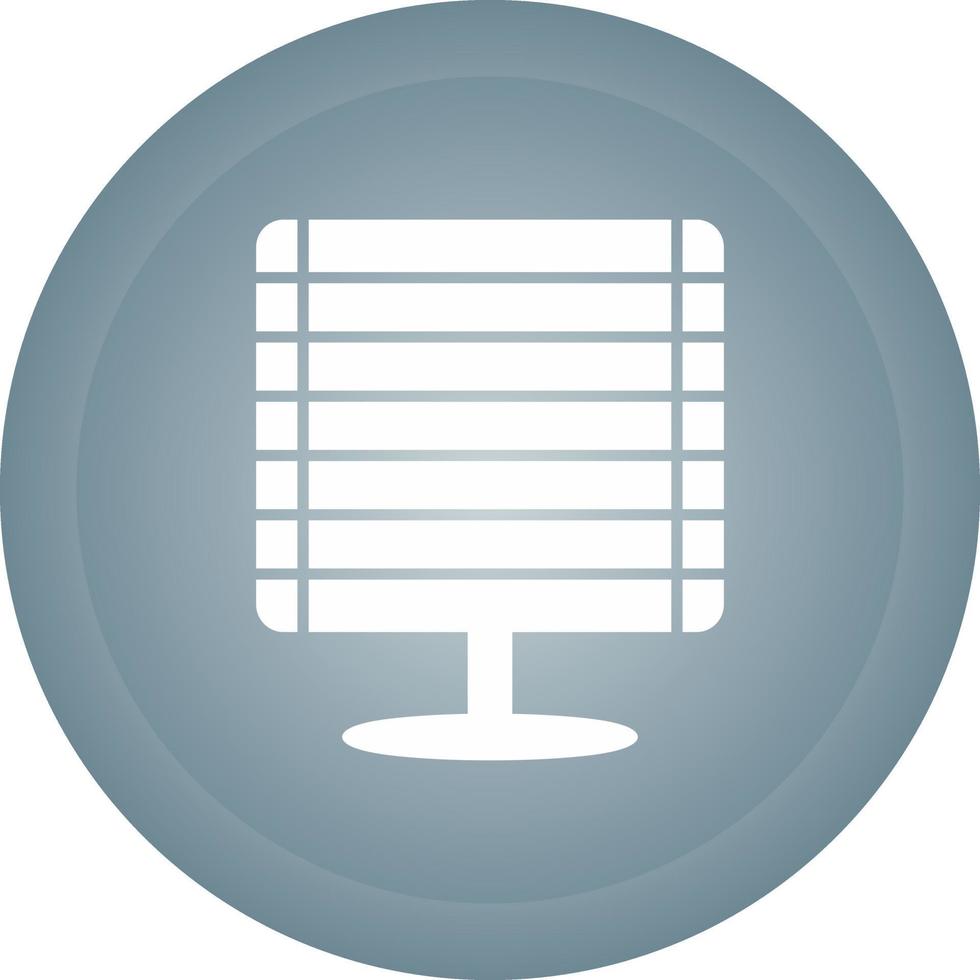 Infrared Heater Vector Icon