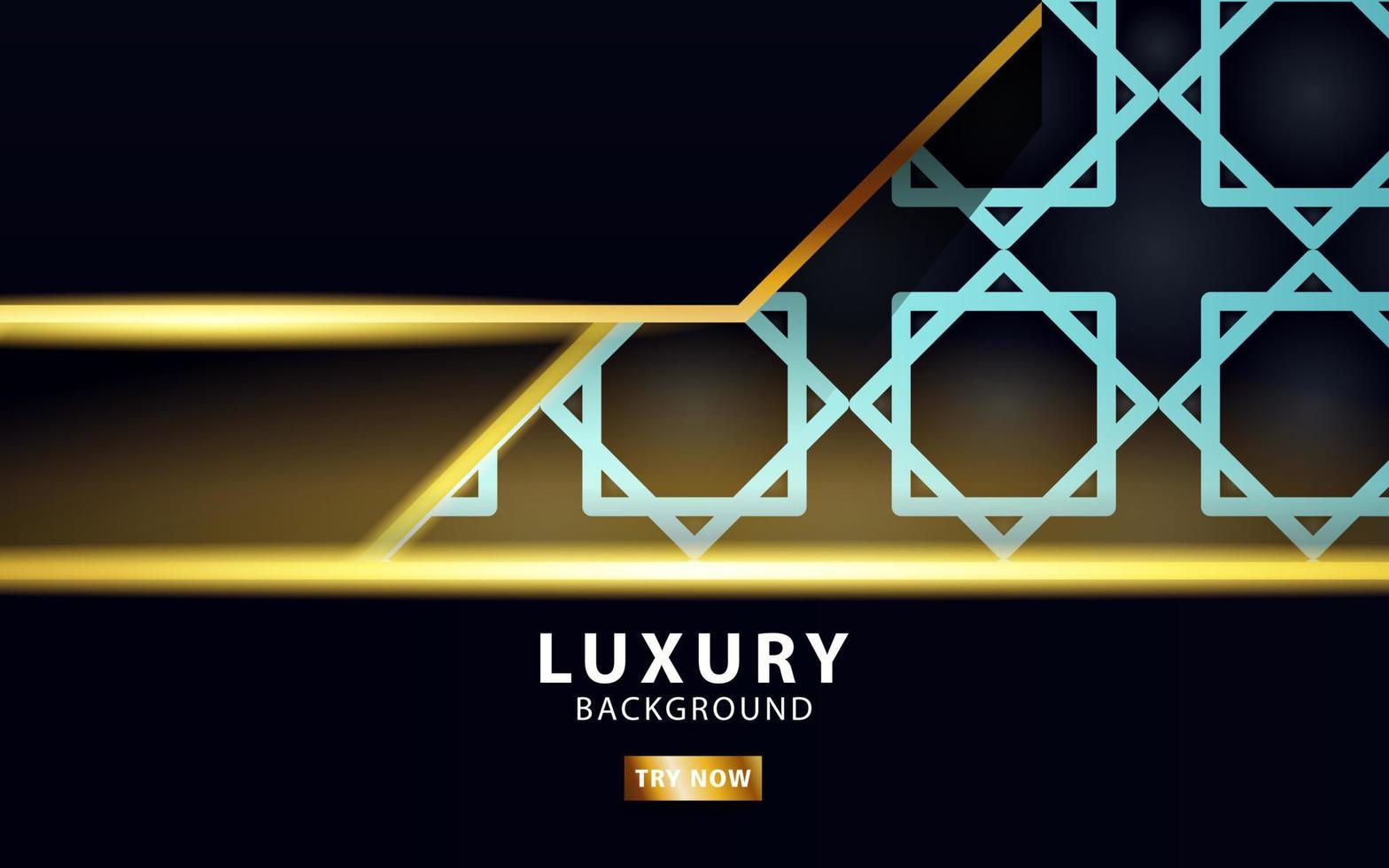 luxury premium abstract vector background banner, with gold line and golden rays, overlap layer in paper effect on geometry pattern textured,vector illustration.