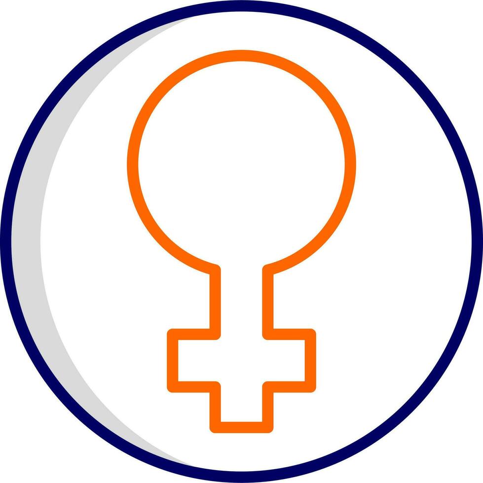 Female Symbol Vector Icon