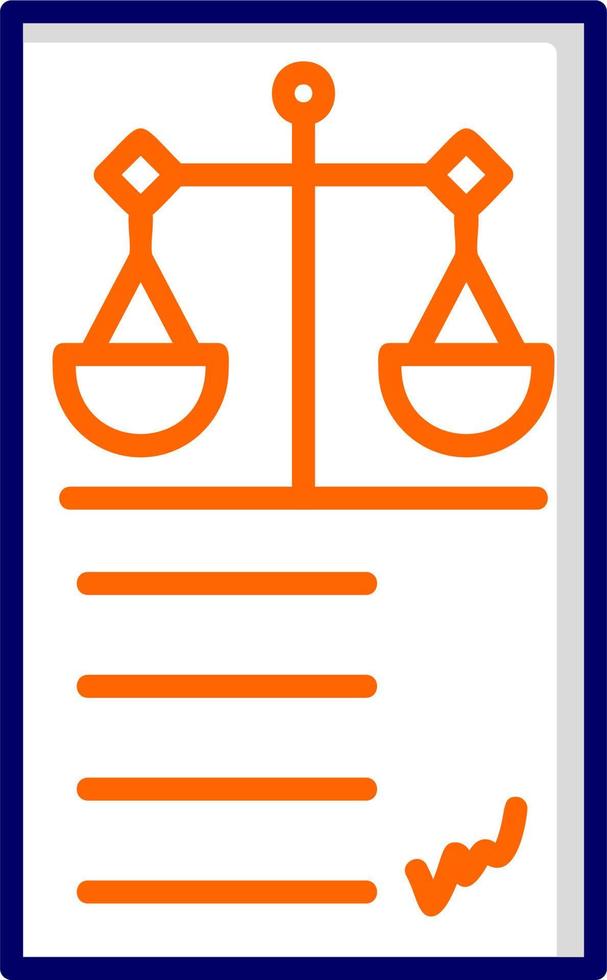 Testimony Vector Icon