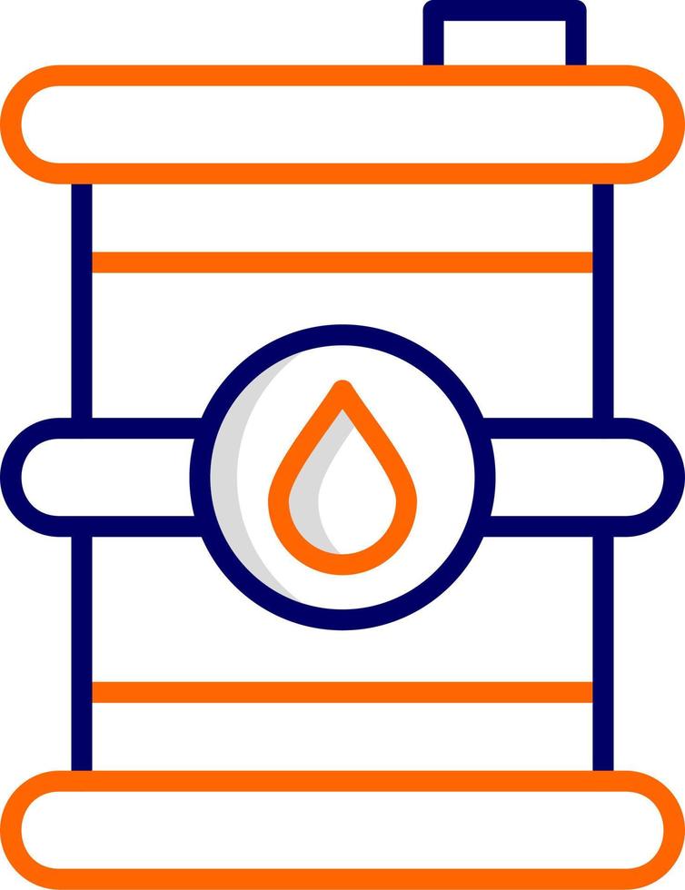 icono de vector de barril de petróleo