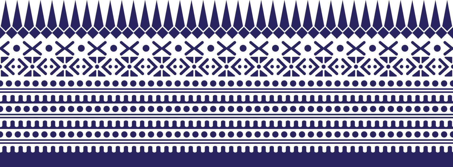 Aztec ethnic pattern traditional. Geometric oriental seamless pattern. Border decoration. Design for background, wallpaper, vector illustration, textile, batik, carpet, fabric, clothing, embroidery.