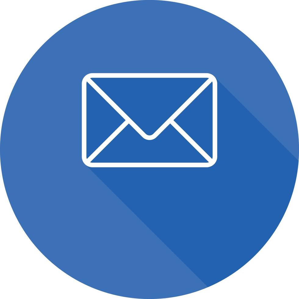 Flat Message icon vector, Inbox Icon, Email Icon, Envelope Mail Icon and Bubble Chat Icon vector Illustration for web and mobile apps contact icons