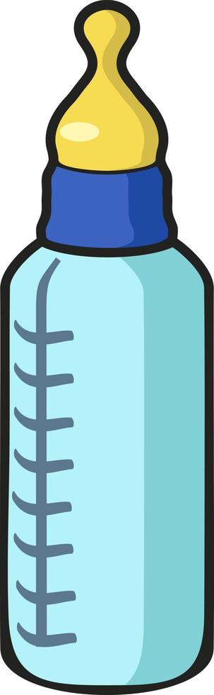 baby bottle things for a newborn vector