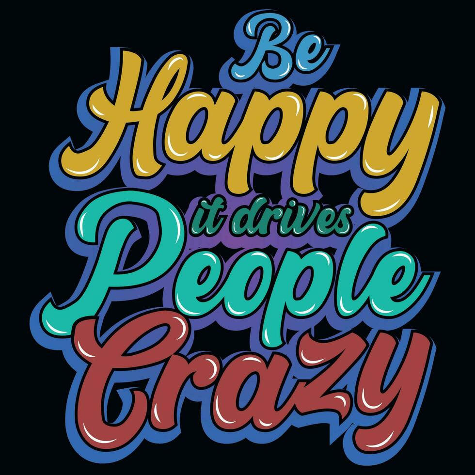 Typography tshirt design vector design