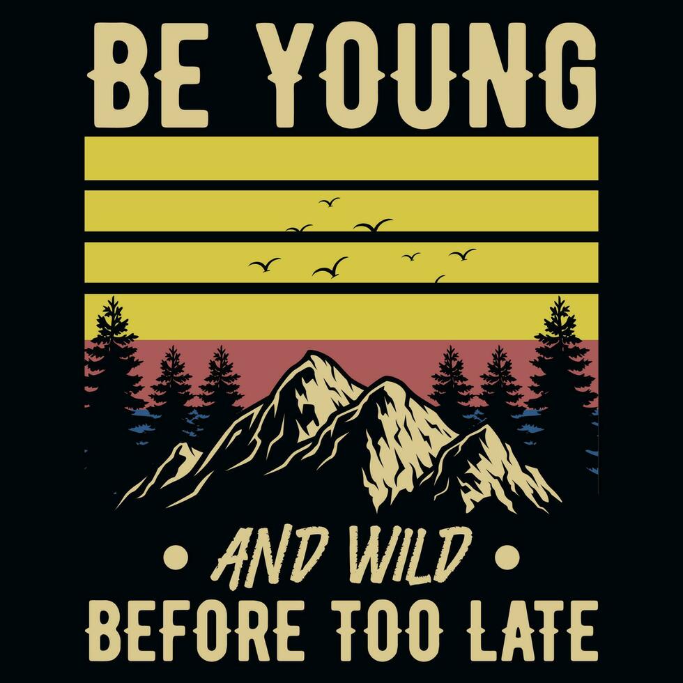 Mountain adventure graphics tshirt design vector