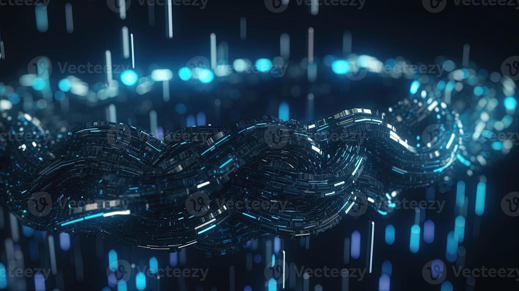 3d rendering of data storage concept. Computer generated abstract background,Digital data storage concept photo