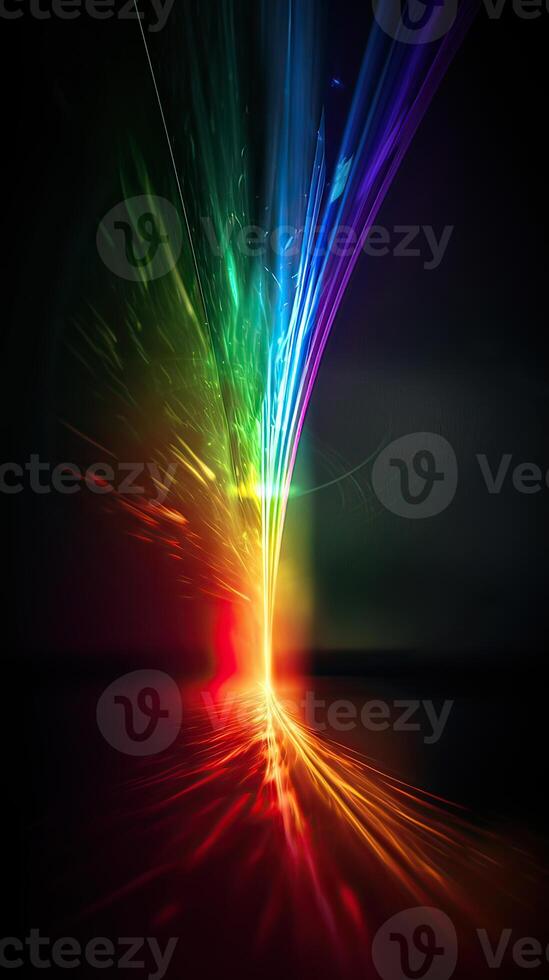 abstract multicolor background with motion blur. . photo