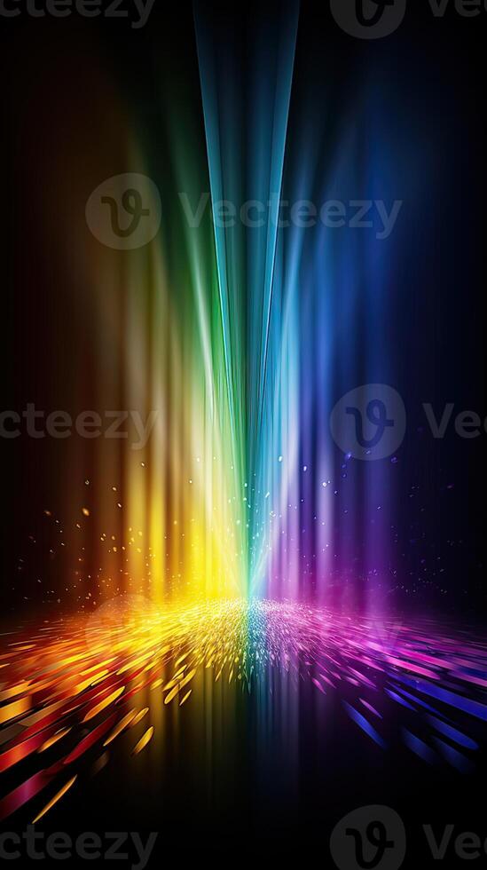 abstract multicolor background with motion blur. . photo