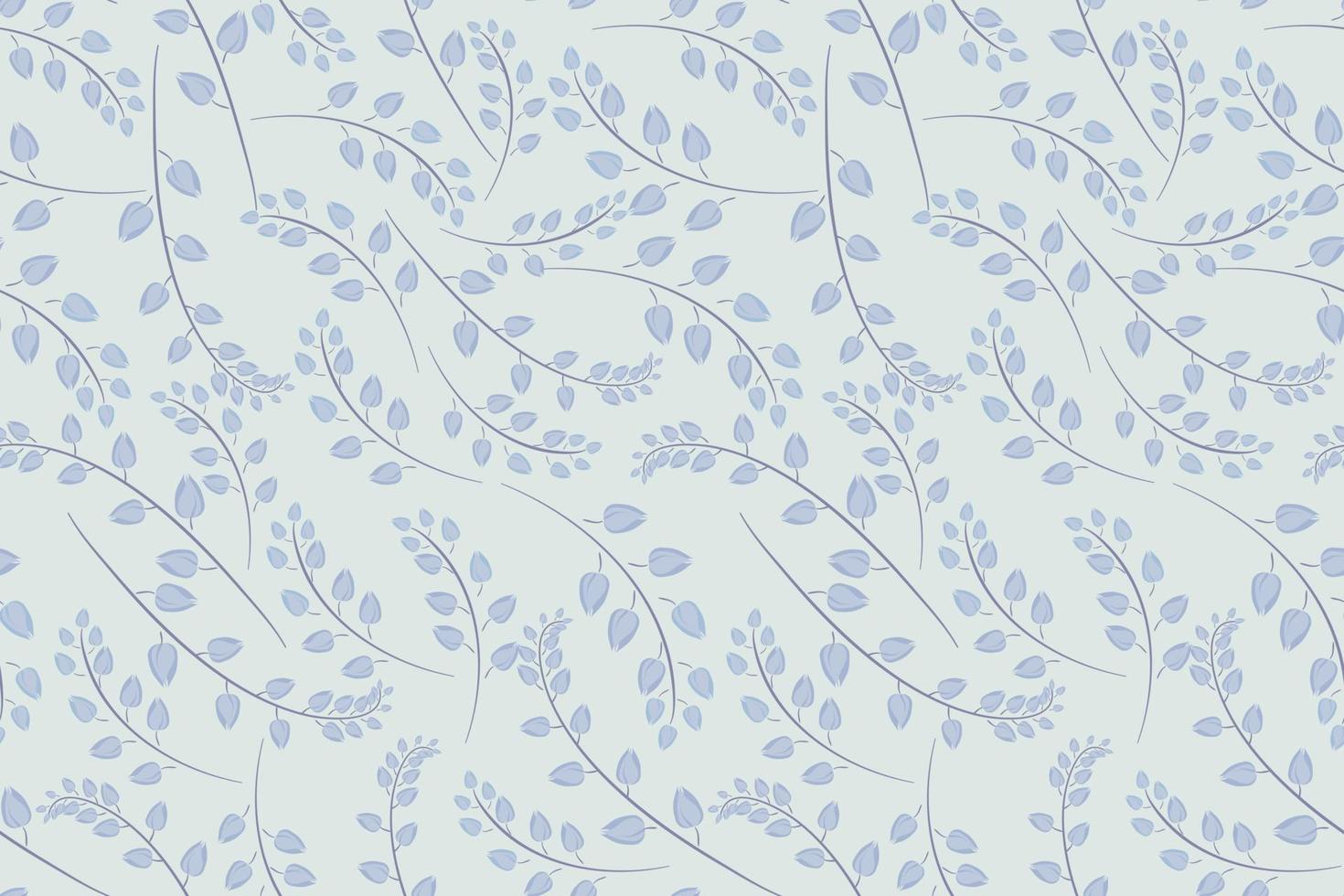 Cute pastel floral seamless pattern design hand drawing vector Illustration for textile fabric interior etc