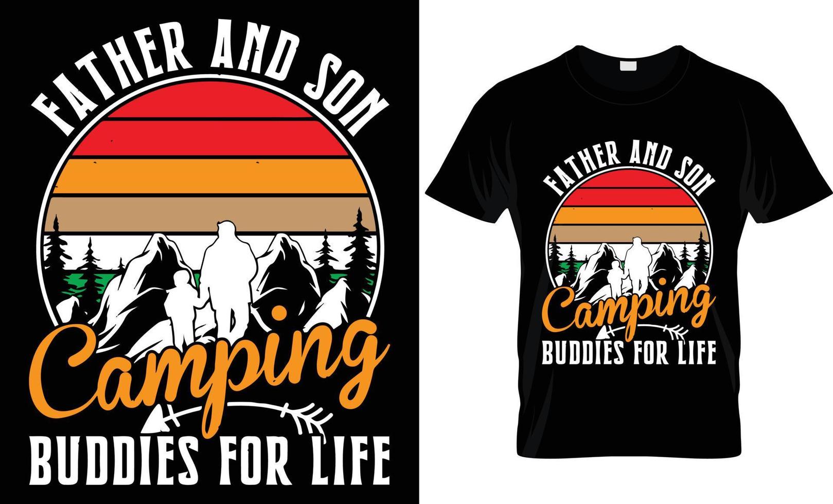 This is my hiking T-Shirt, is my hiking t-shirt design. Outdoor, Mountain illustration. Vector graphics for t-shirts and other uses. Adventure and wild t-shirt design for nature lovers.