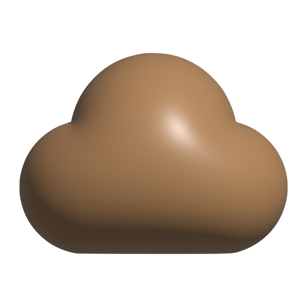 cloud 3d icon png