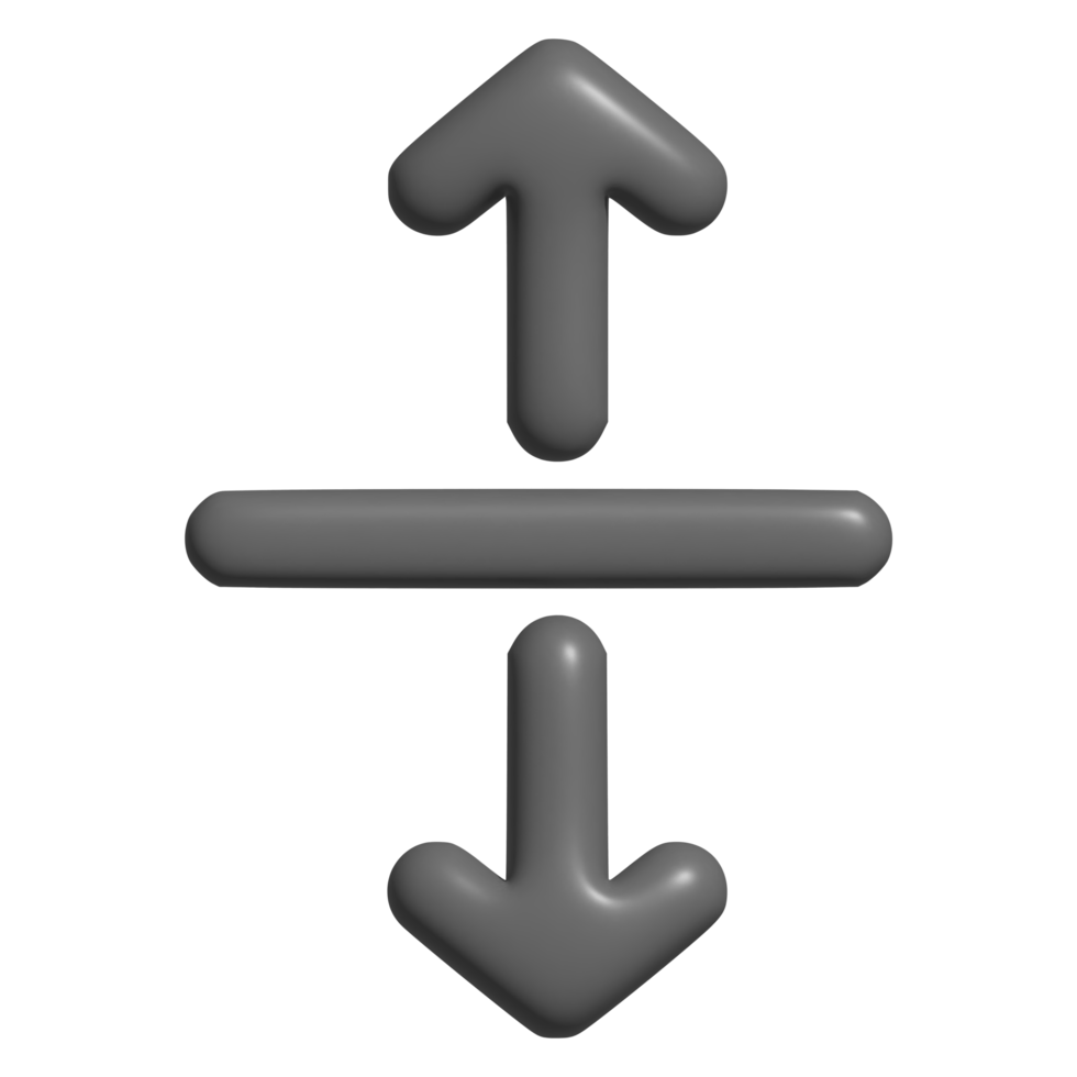 3d icon of arrow png