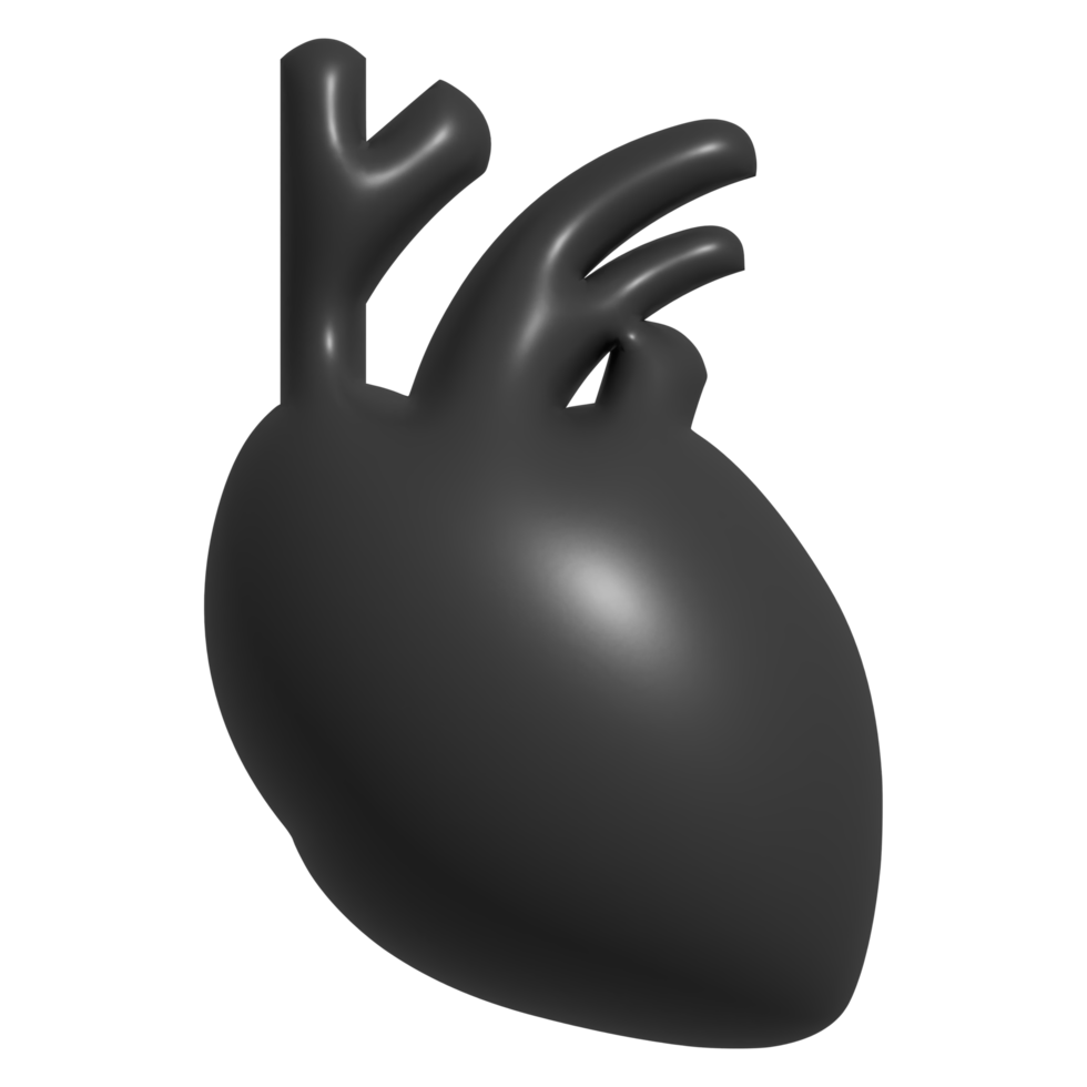 3d icona di cuore png