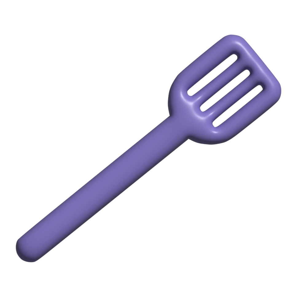 3d icon of spatula png
