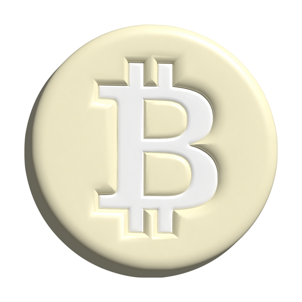 3d icon bitcoin png